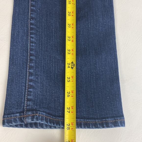Mavi Jeans Mens Denim Jeans Stretch Medium Wash Blue Straight Leg Sz 32/28 - Picture 10 of 10